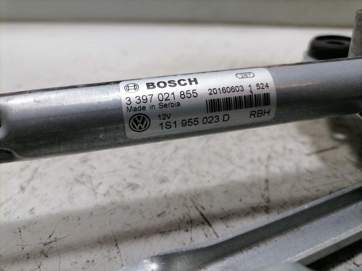 Skoda Citigo original Wischermotor mit Wischergest&auml;nge Bj.2016